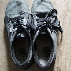 Mens 8.5 Grey Vans